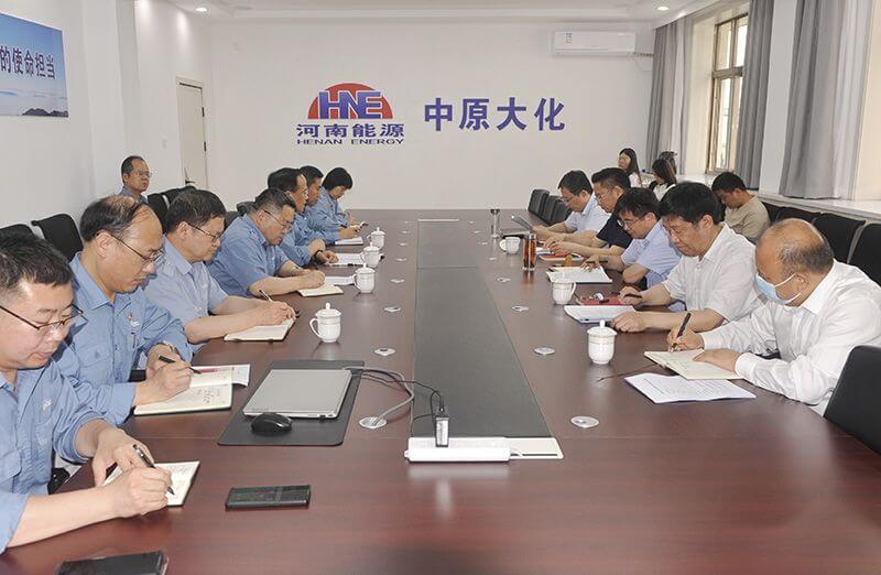 濮阳市副市长聂长明到永利yl23455调研