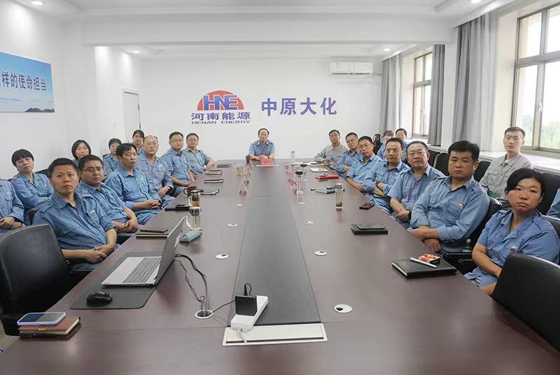 濮阳园区组织收听收看纪念抗战胜利80周年大会